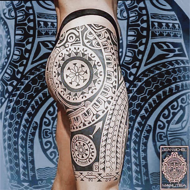 Girls Polynesian Tattoo Ideas