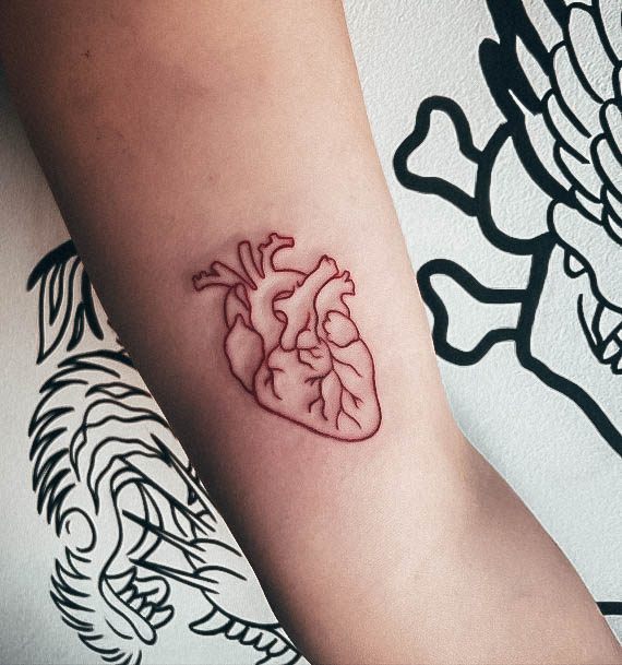 Girls Red Ink Tattoo Ideas