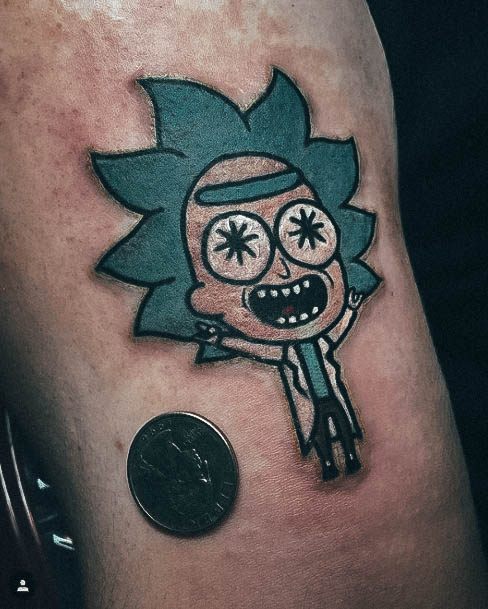 Girls Rick And Morty Tattoo Designs