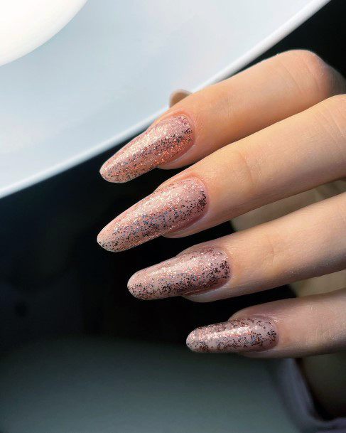 Girls Rose Gold Nail Art Ideas