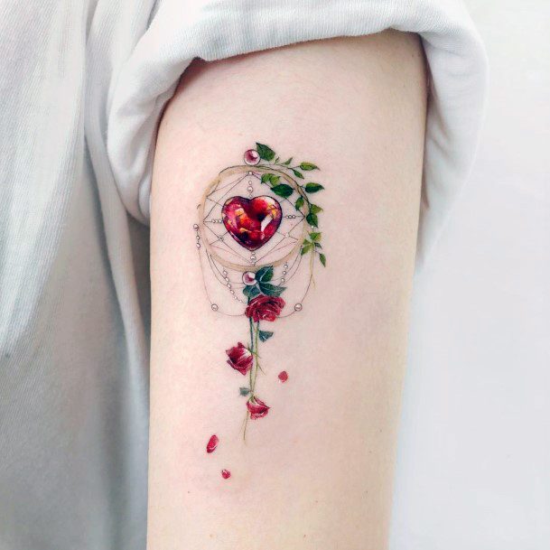 Girls Ruby Tattoo Ideas