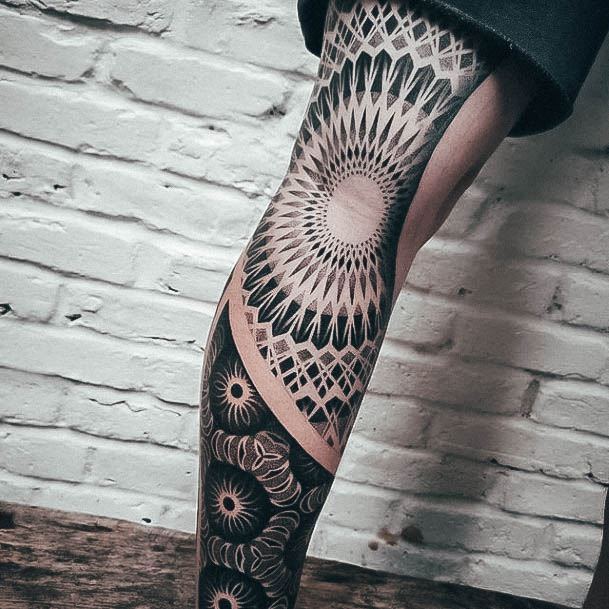 Girls Sacred Geometry Tattoo Designs