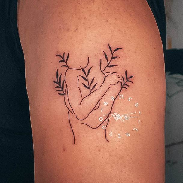 Girls Self Love Tattoo Designs