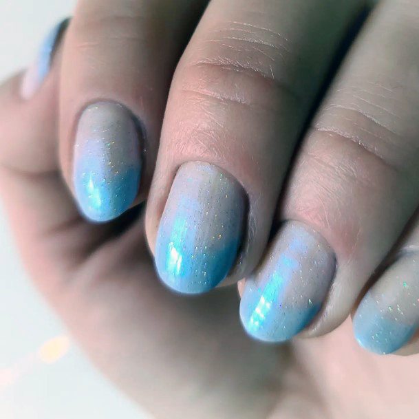 Girls Shimmer Nail Art Ideas