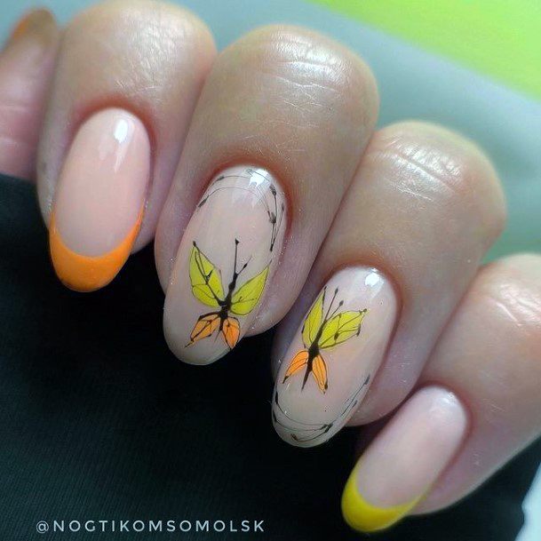 Girls Short Summer Fingernails Designs