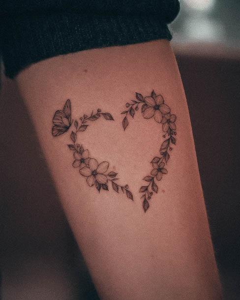 Girls Simple Flower Tattoo Ideas