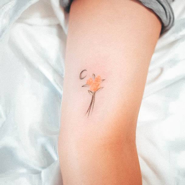 Girls Small Flower Tattoo Ideas