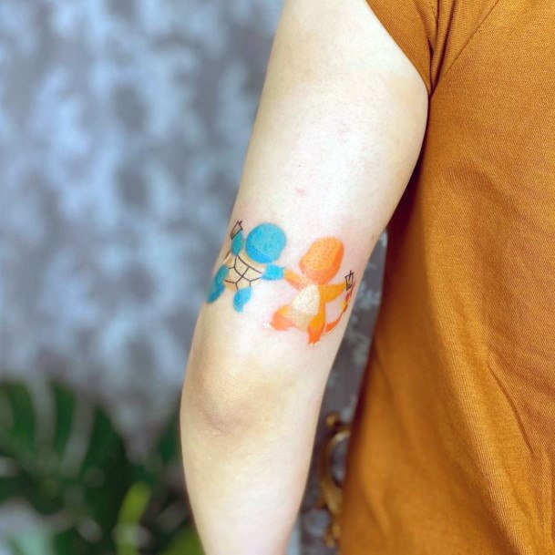 Girls Squirtle Tattoo Designs