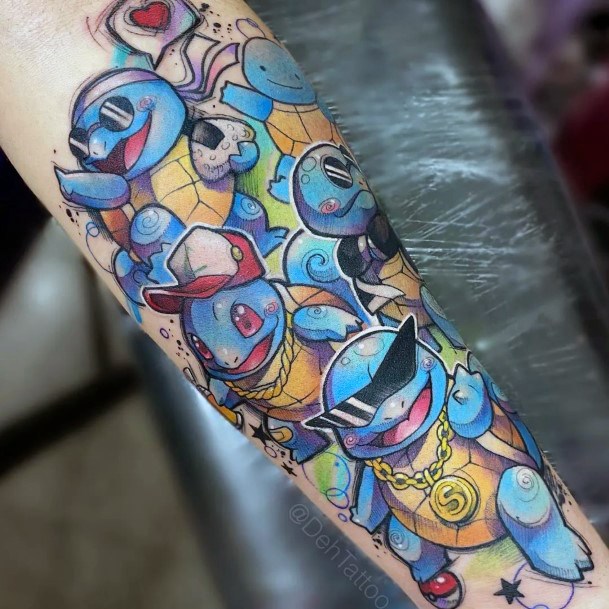 Girls Squirtle Tattoo Ideas