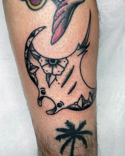 Girls Stingray Tattoo Ideas