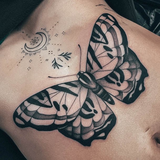 Girls Stomach Tattoo Ideas