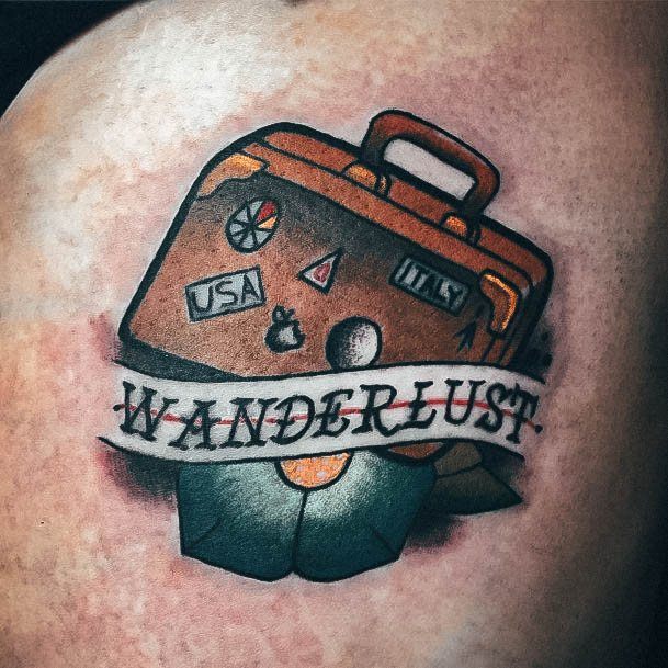 Share 89 about travel tattoos for men best  indaotaonec