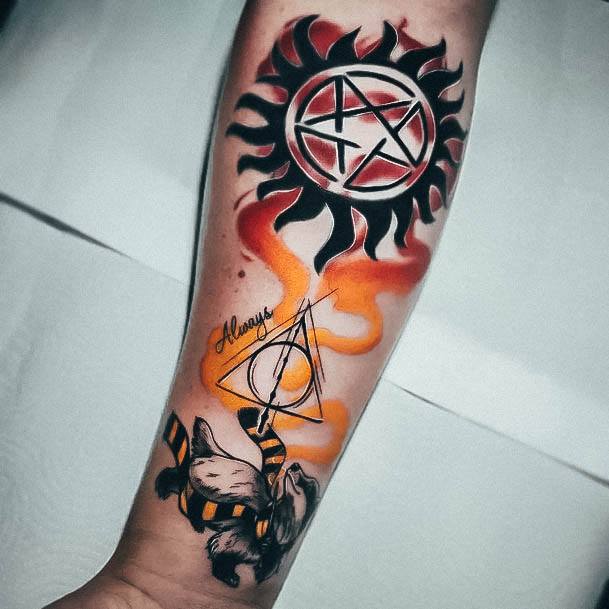 Girls Supernatural Tattoo Ideas