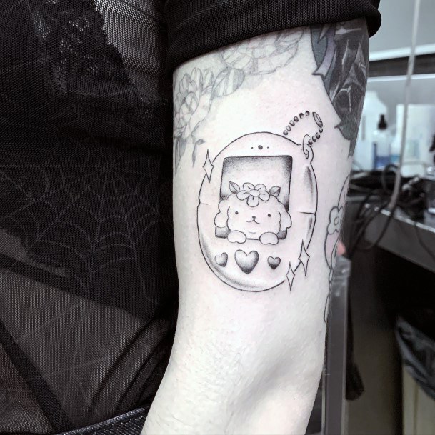 Girls Tamagotchi Tattoo Designs