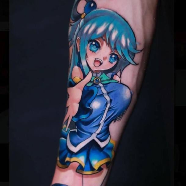 Girls Tattoos With Anime