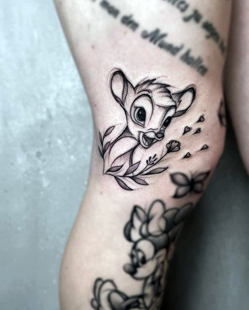 Girls Tattoos With Bambi