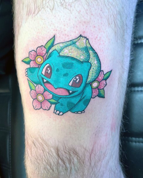 Girls Tattoos With Bulbasaur