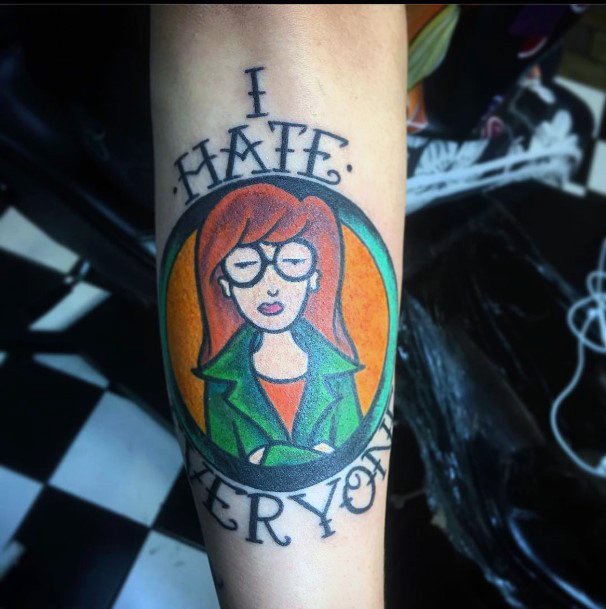 Girls Tattoos With Daria