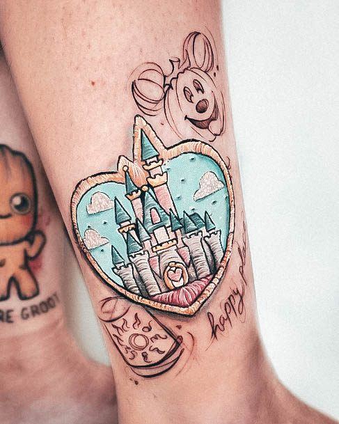 Girls Tattoos With Disney