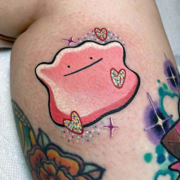 Girls Tattoos With Ditto