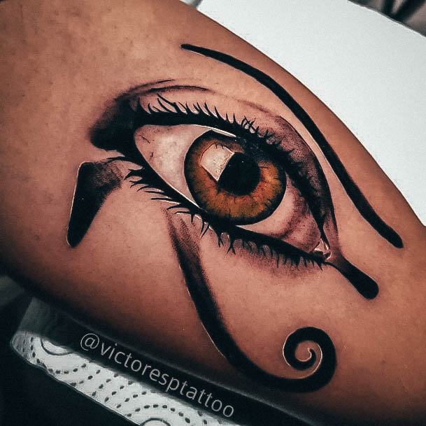 Girls Tattoos With Eye Of Horus