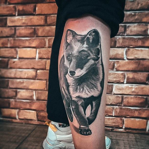 Girls Tattoos With Fox