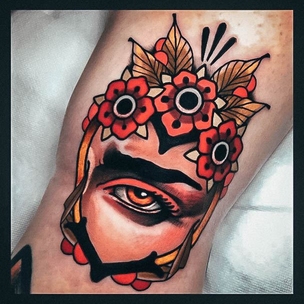 Girls Tattoos With Frida