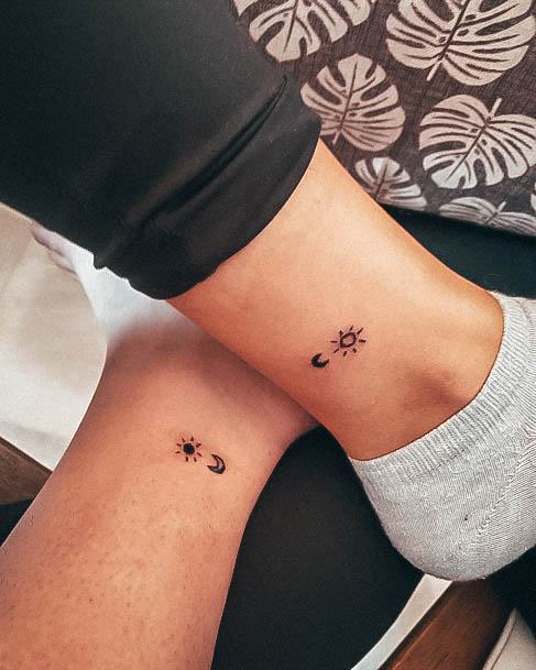 Girls Tattoos With Friendship