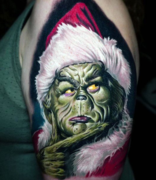 Girls Tattoos With Grinch