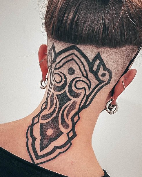 Girls Tattoos With Head