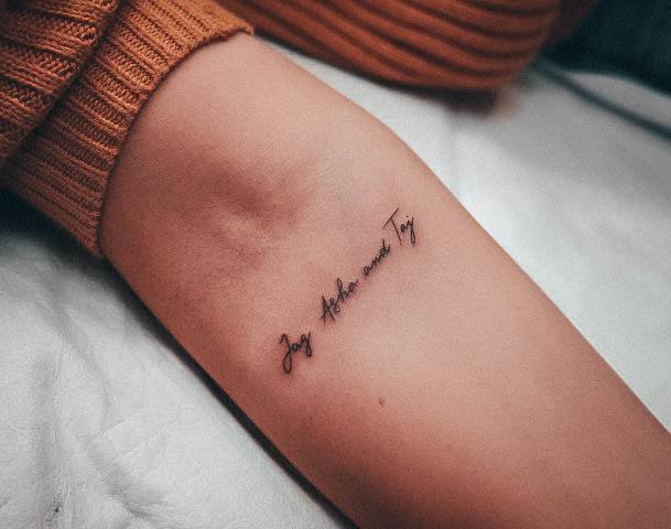 Girls Tattoos With Kids Name