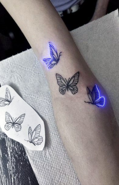 Girls Tattoos With Neon