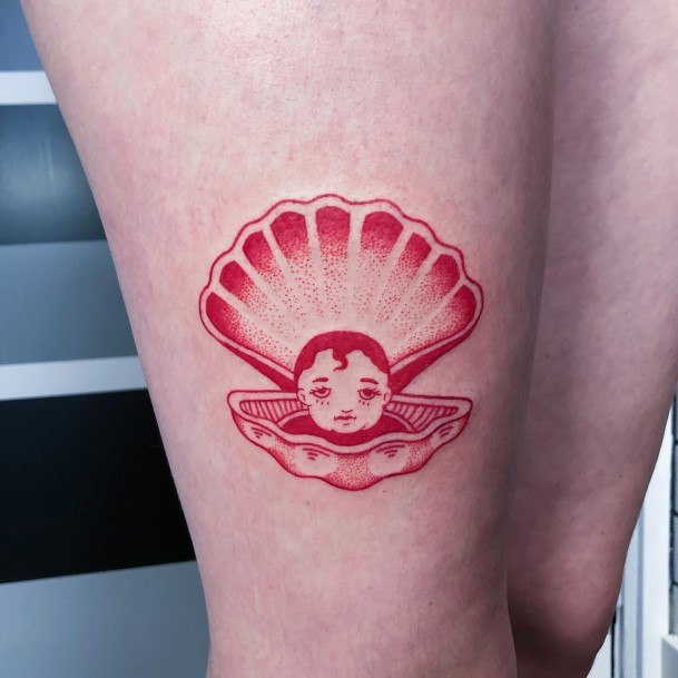 Girls Tattoos With Oyster