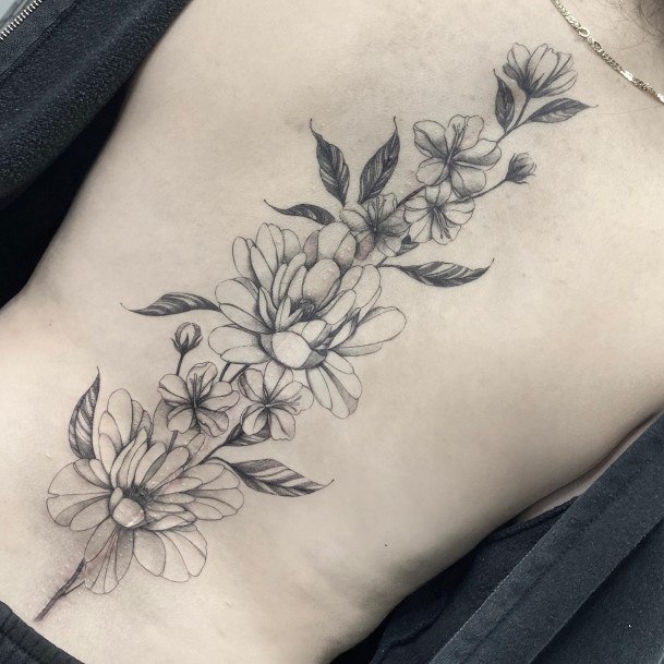 Girls Tattoos With Peony