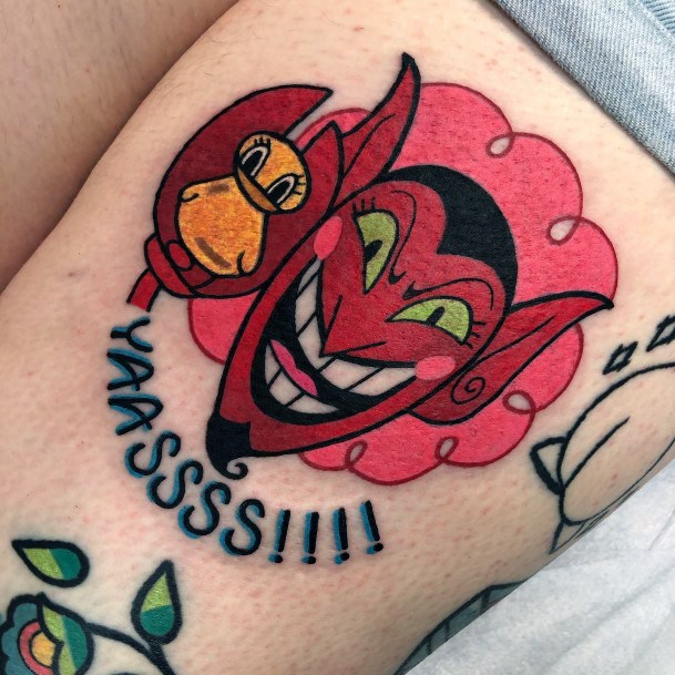 Girls Tattoos With Powerpuff Girls