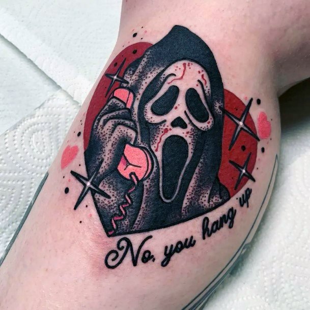 Girls Tattoos With Scream