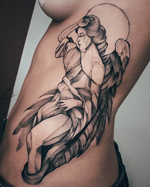 Girls Tattoos With Sketch