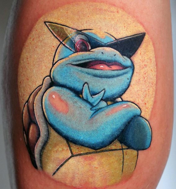 Girls Tattoos With Squirtle