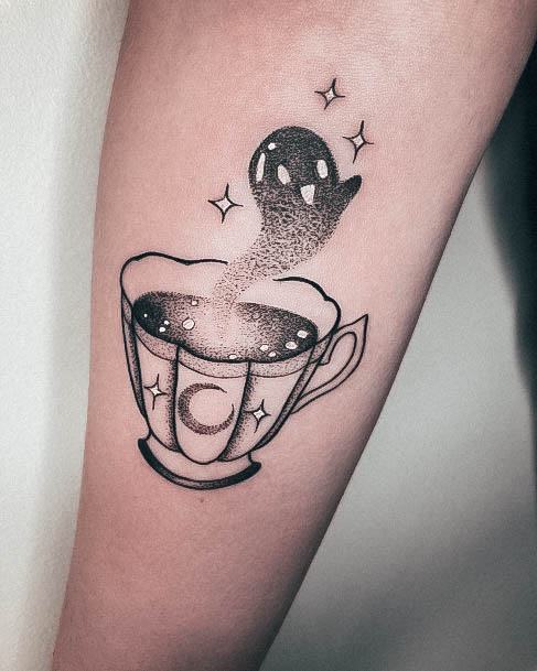 Girls Tattoos With Tea