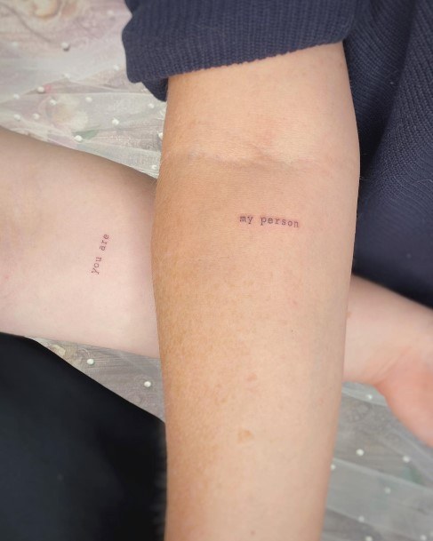 Girls Tattoos With Typewriter