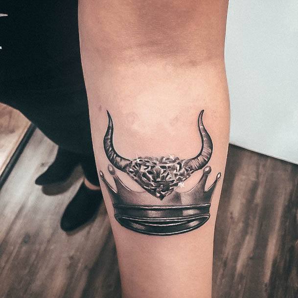 Girls Taurus Tattoo Ideas