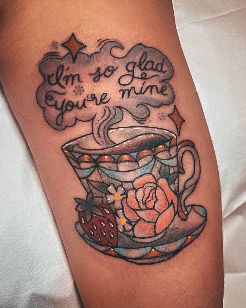 Girls Tea Tattoo Ideas