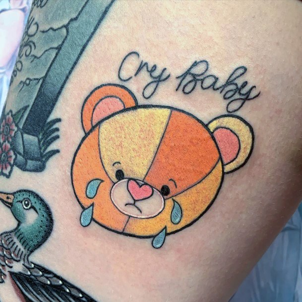 Girls Teddy Bear Tattoo Ideas