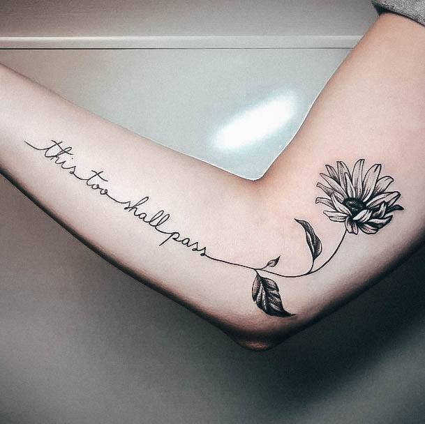 Girls This Too Shall Pass Tattoo Ideas