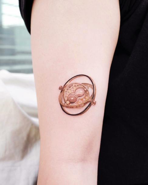 Girls Time Turner Tattoo Designs