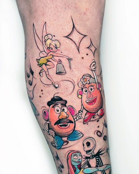 Girls Toy Story Tattoo Ideas