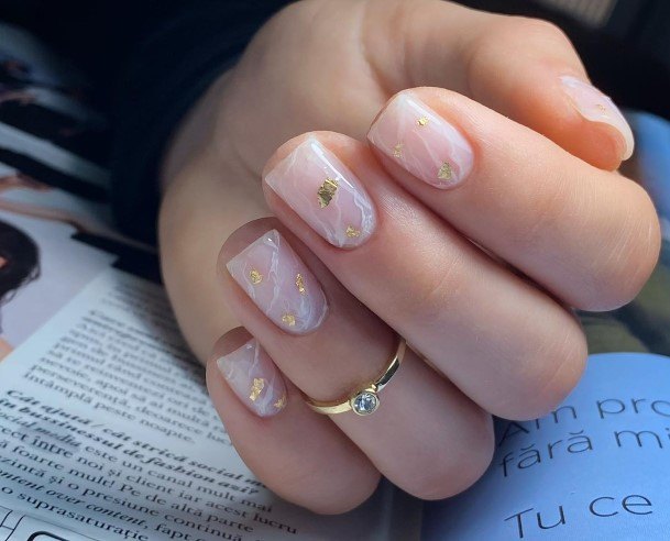 Girls Translucent Nail Ideas