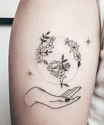 Girls Travel Tattoo Ideas