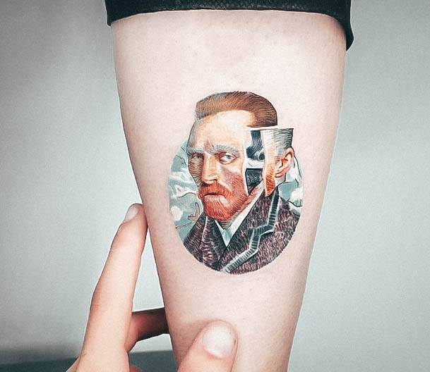 Girls Van Gogh Tattoo Ideas