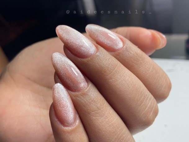 Girls Velvet Nail Ideas